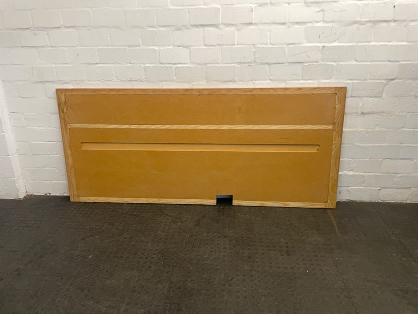 Cream & Pine King Size Headboard