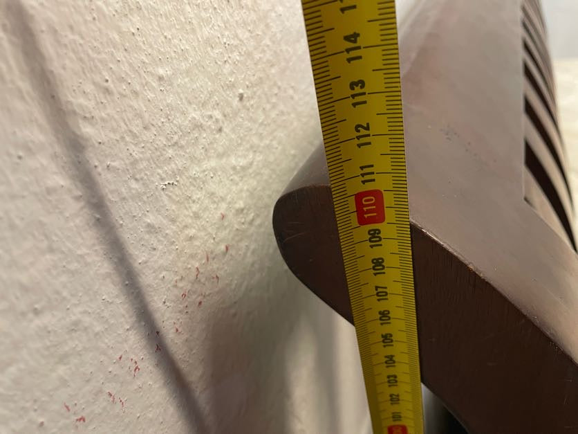 King Size Wooden Headboard & Base with Mattress