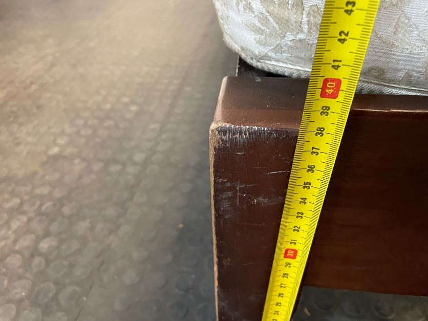 King Size Wooden Headboard & Base with Mattress