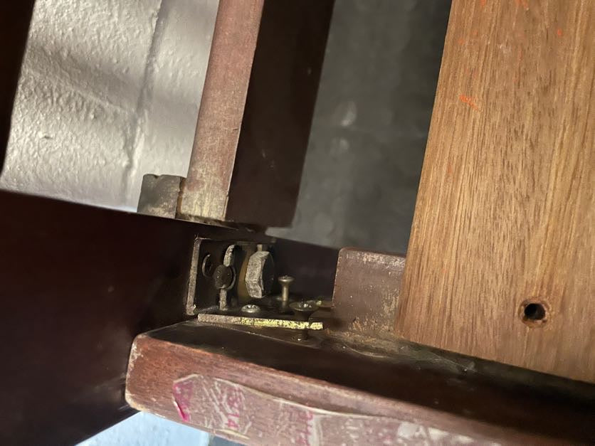 King Size Wooden Headboard & Base with Mattress