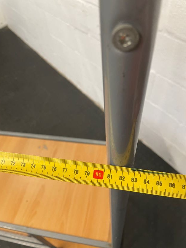 Grey Steel Frame Tv Display Unit - PRICE DROP