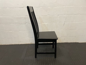 Wooden Black Dining Room Chair