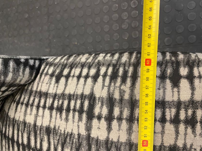 Printed & Oak Legged Dining Chair - PRICE DROP