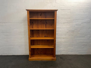 Beautiful Pine 5 Tier Bookshelf - PRICE DROP