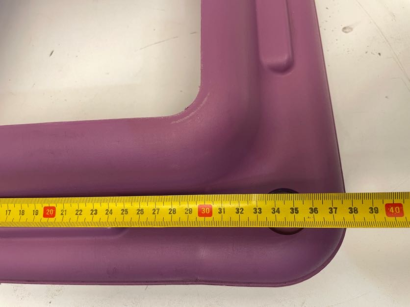 Purple Plastic Squares