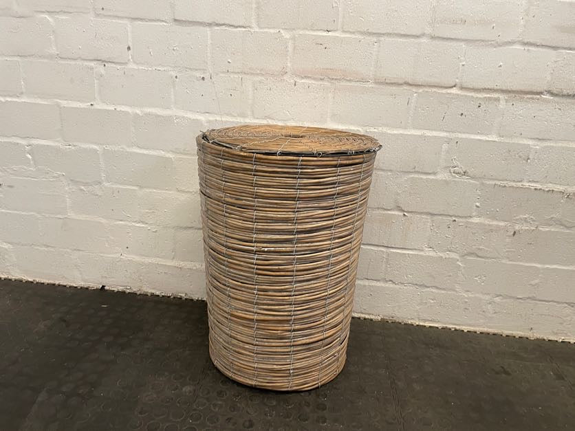 Woven Laundry Basket - 2ndhandwarehouse.com