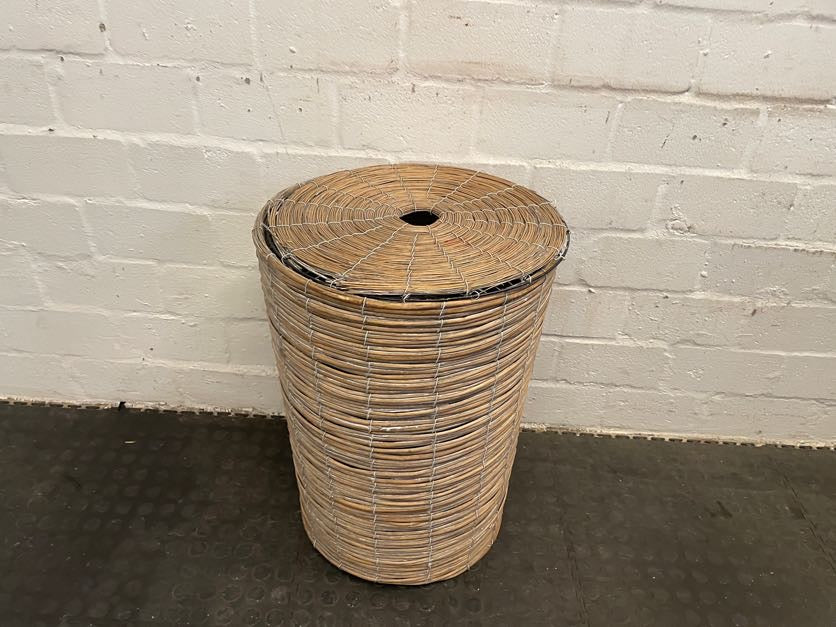 Woven Laundry Basket - 2ndhandwarehouse.com