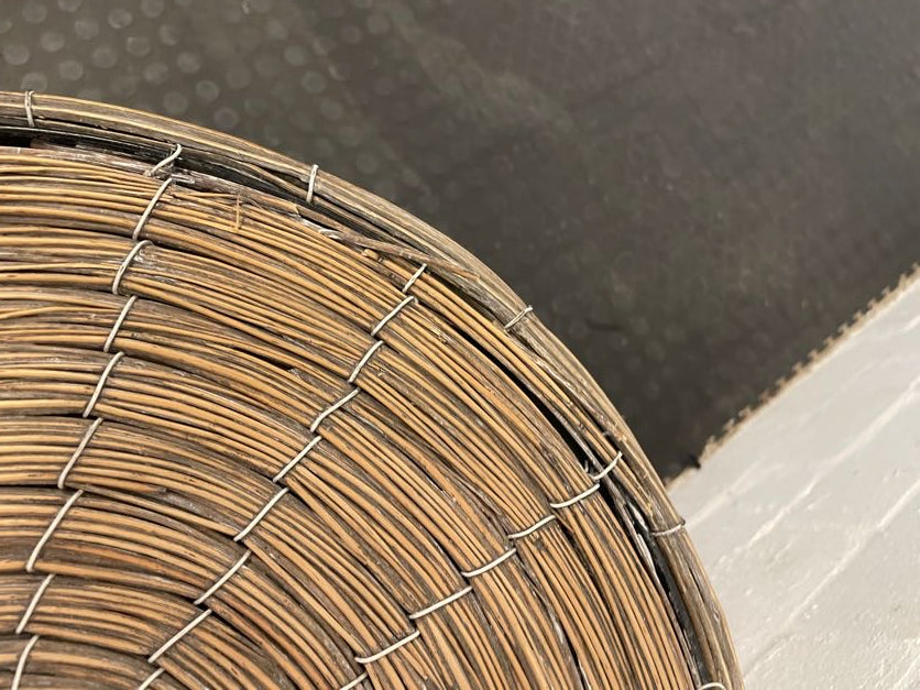 Woven Laundry Basket - 2ndhandwarehouse.com