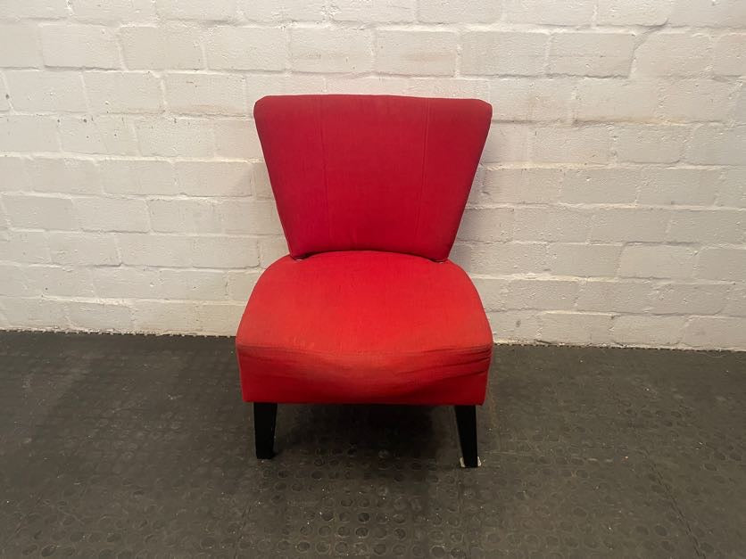 Red High Back Chair - PRICE DROP