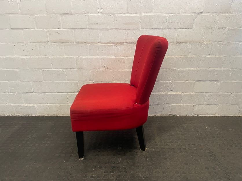 Red High Back Chair - PRICE DROP