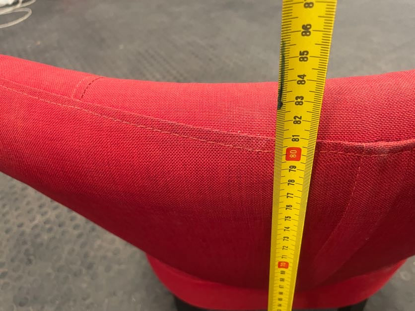 Red High Back Chair - PRICE DROP