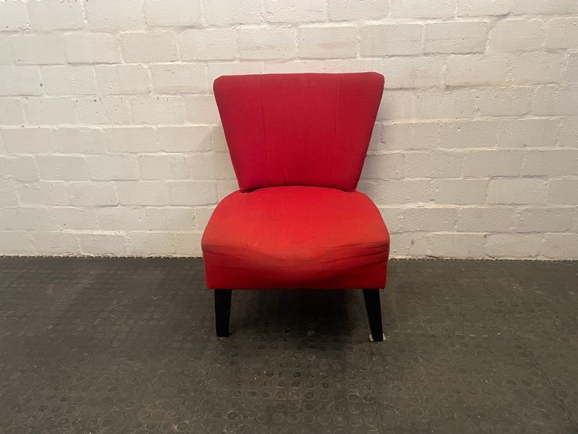 Red High Back Chair - PRICE DROP