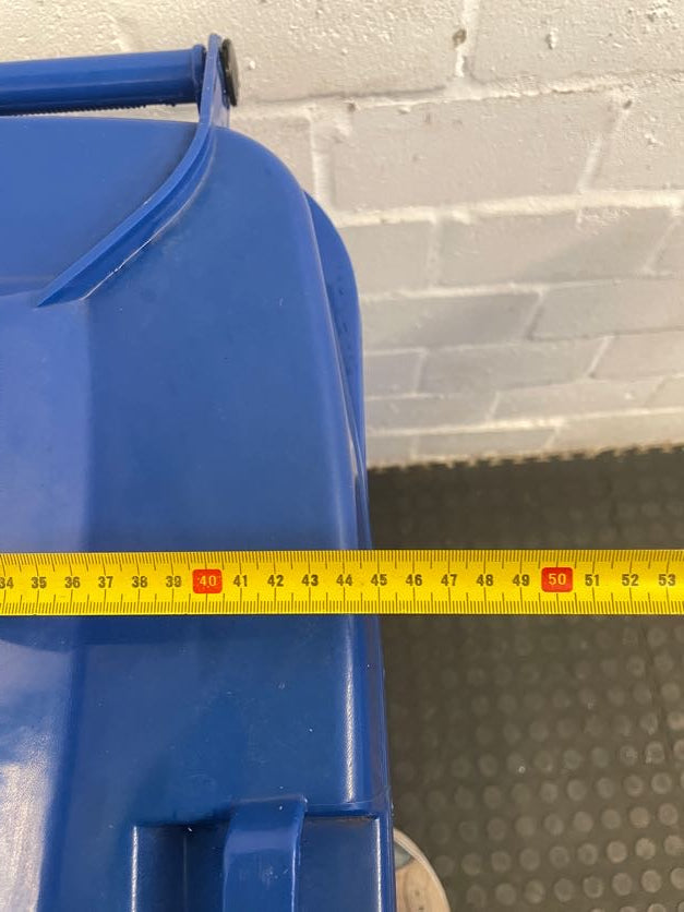 Blue Wheelie Bin