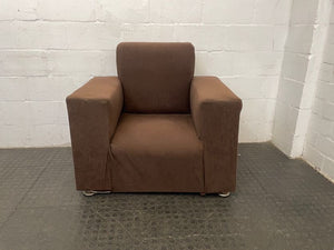 Brown 1 Seater Couch
