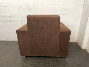 Brown 1 Seater Couch