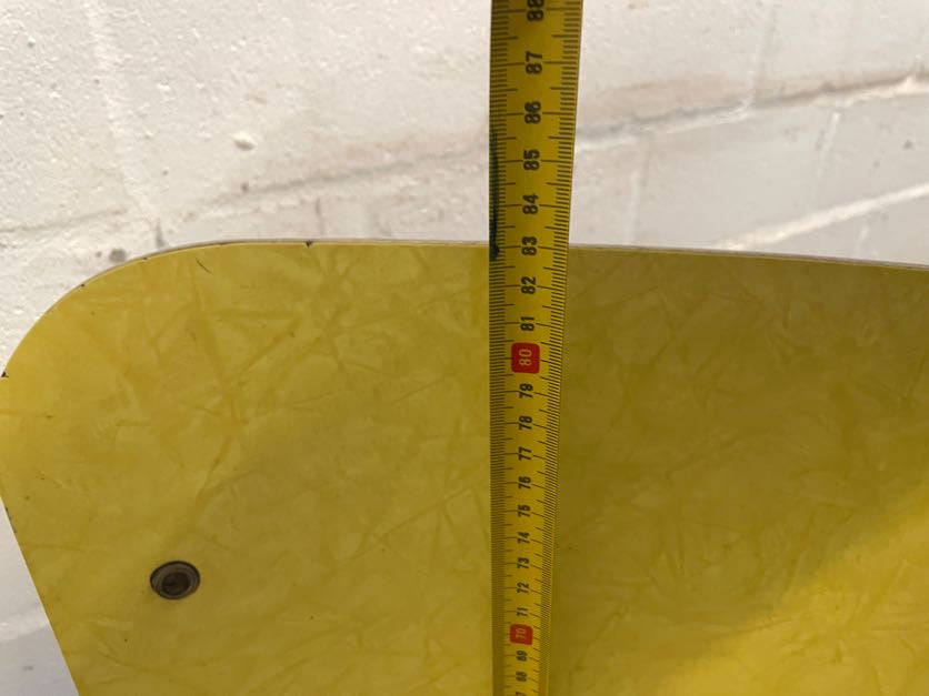 Vintage Yellow Kitchen Chair - PRICE DROP