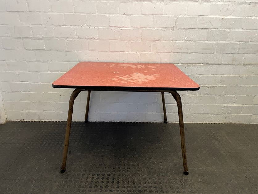 Vintage Red Kitchen Table (Needs TLC) - PRICE DROP