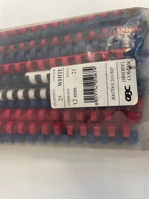 12mm Plastic Binding Combs