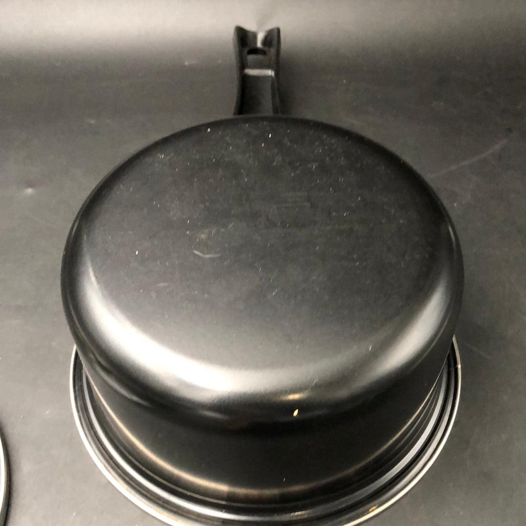 Black Soup Pot with Glass Lid - Small