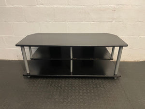 Black and Grey Simple TV Stand - PRICE DROP
