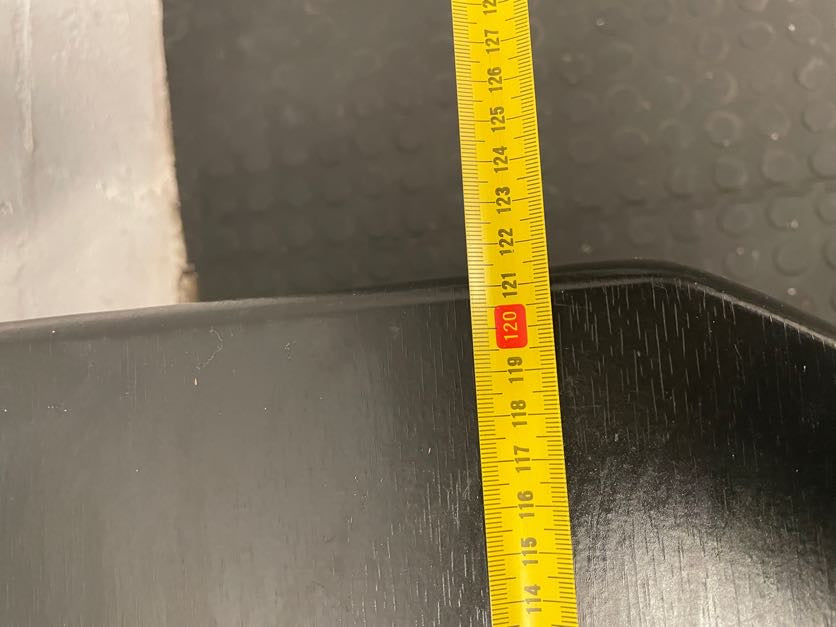 Black and Grey Simple TV Stand - PRICE DROP