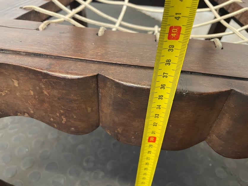 Wooden Riempie Armchairs - PRICE DROP