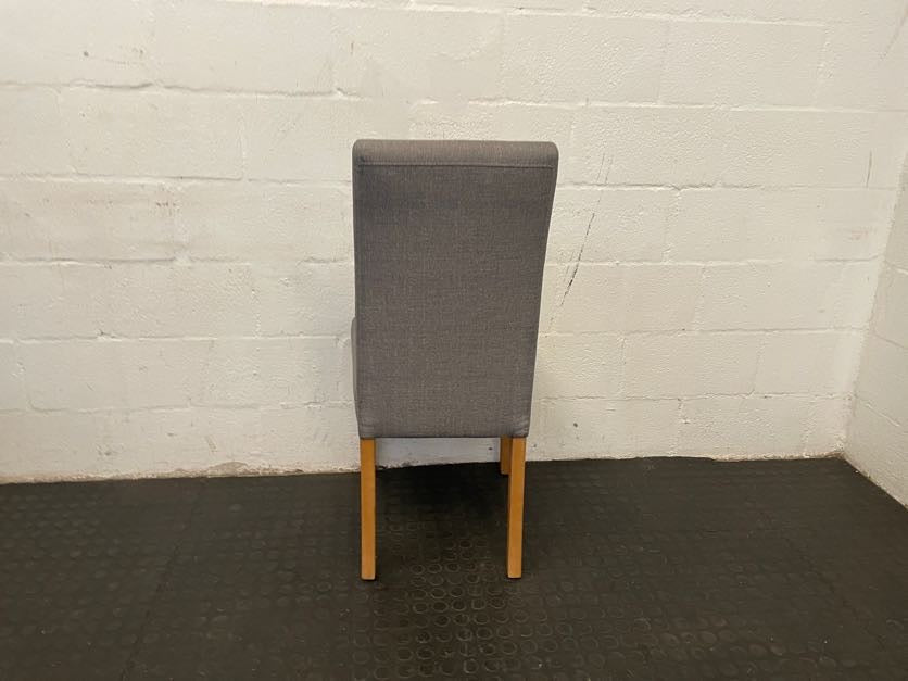Grey Fabric Dining Chair - PRICE DROP
