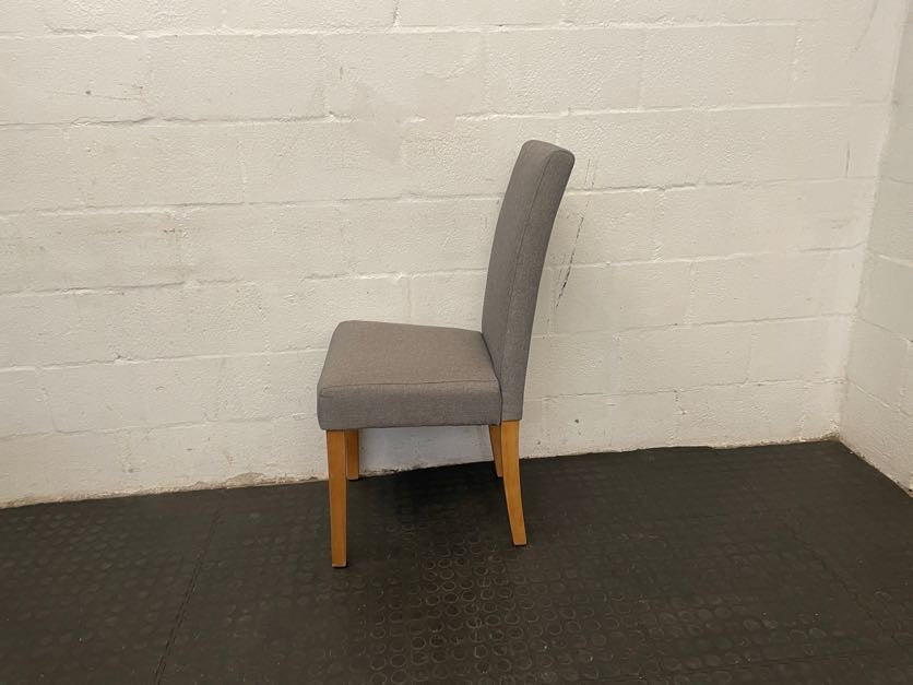 Grey Fabric Dining Chair - PRICE DROP