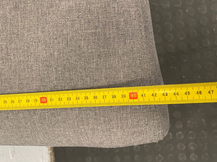 Grey Fabric Dining Chair - PRICE DROP