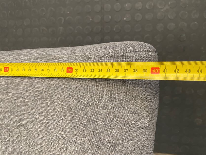 Grey Fabric Dining Chair - PRICE DROP