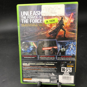 Star Wars Force Unleashed Xbox 360 Game