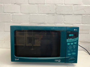 Teal LG Microwave MG-583MC