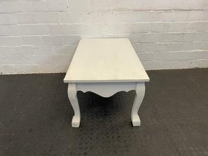 White Wooden Coffee Table - PRICE DROP
