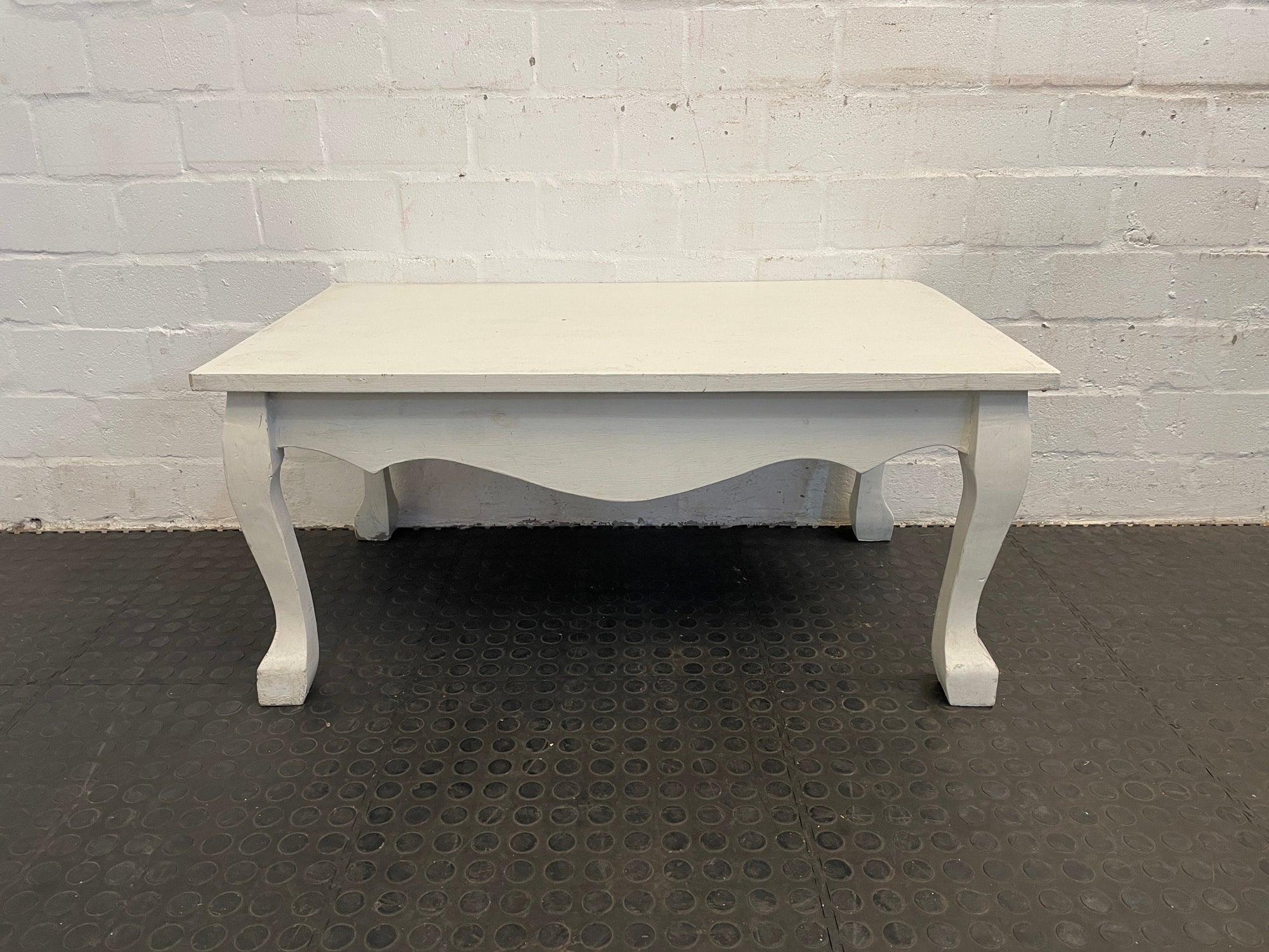 White Wooden Coffee Table