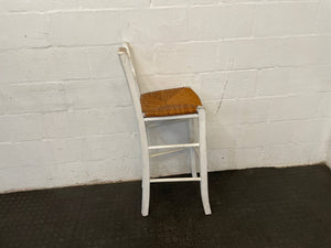 White Brown Stool - PRICE DROP