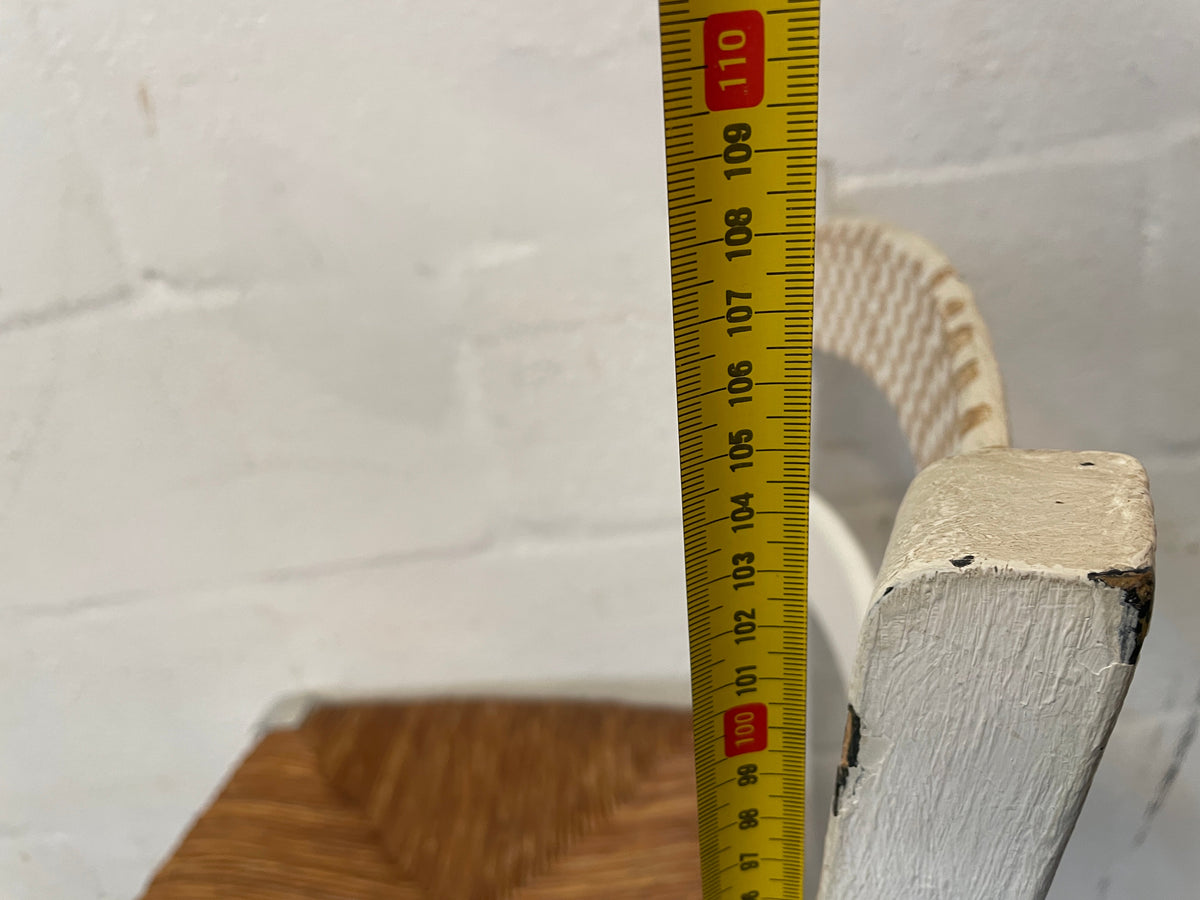 White Brown Stool PRICE DROP