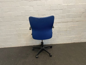 Blue Mid Back Office Chair