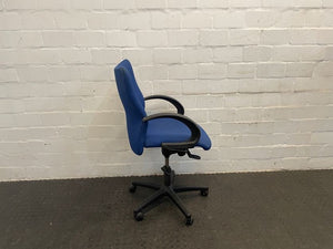 Blue Mid Back Office Chair