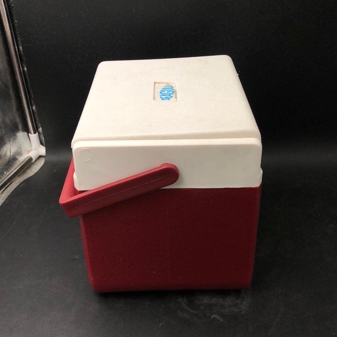 Small Red Cooler Box