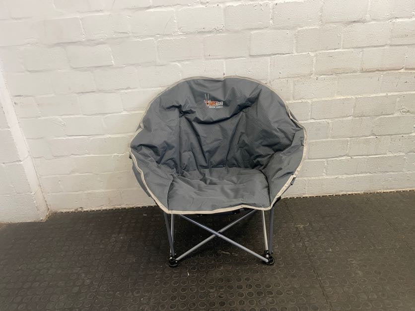 Grey Round Afritrail Moon Large Camp Chair