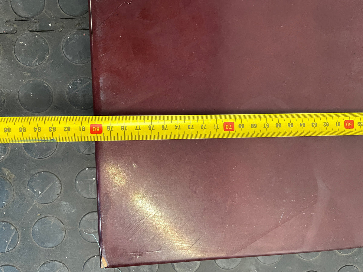 Cherry MDF Wood Desk Top (1.8m x 0.8)-(Corner Cut Out and One corner Reattached)