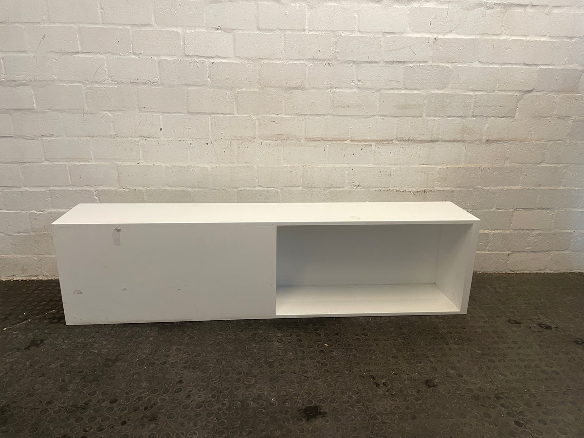 White Desk Shelf (1.8m x 0.31m x 0.46m)