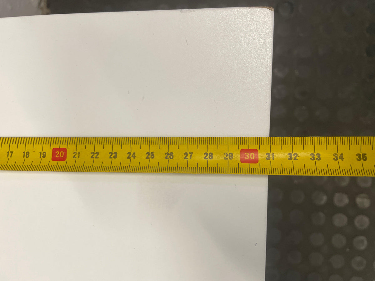 White Desk Shelf (1.8m x 0.31m x 0.46m)