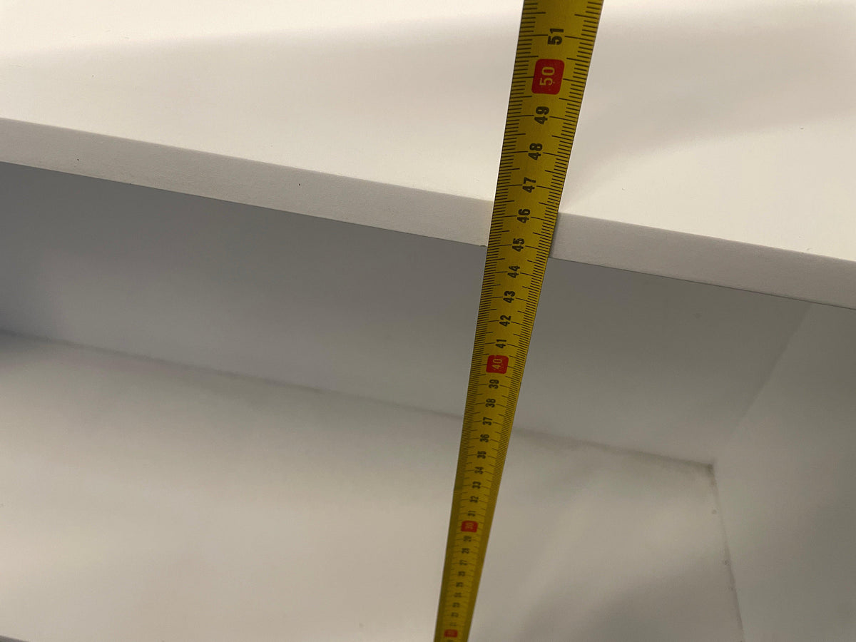White Desk Shelf (1.8m x 0.31m x 0.46m)