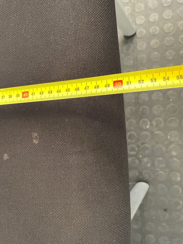 Black and Grey Visitors Chair - PRICE DROP - 2ndhandwarehouse.com