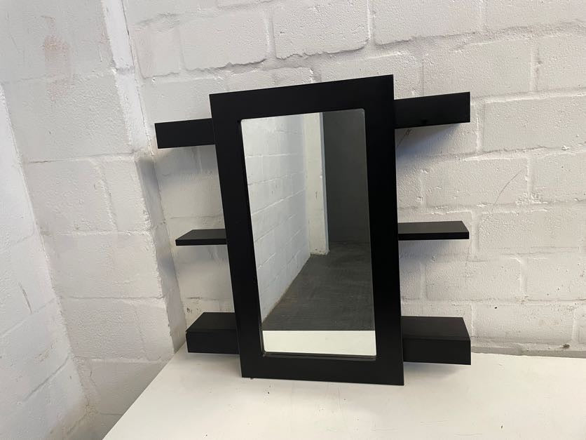 Adjustable Mirror with Shelves