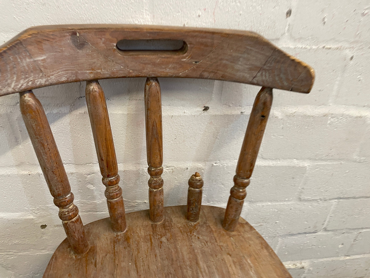 Wooden Dining Chair (Broken Back Slat) - PRICE DROP