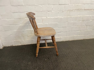 Wooden Dining Chair (Broken Back Slat) - PRICE DROP