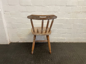 Wooden Dining Chair (Broken Back Slat) - PRICE DROP