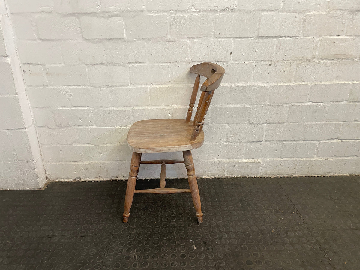 Wooden Dining Chair (Broken Back Slat) - PRICE DROP